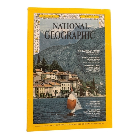 National Geographic July 1968 - Picture 2 of 8
